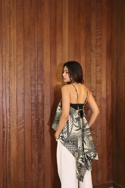 Teratai Top in Green