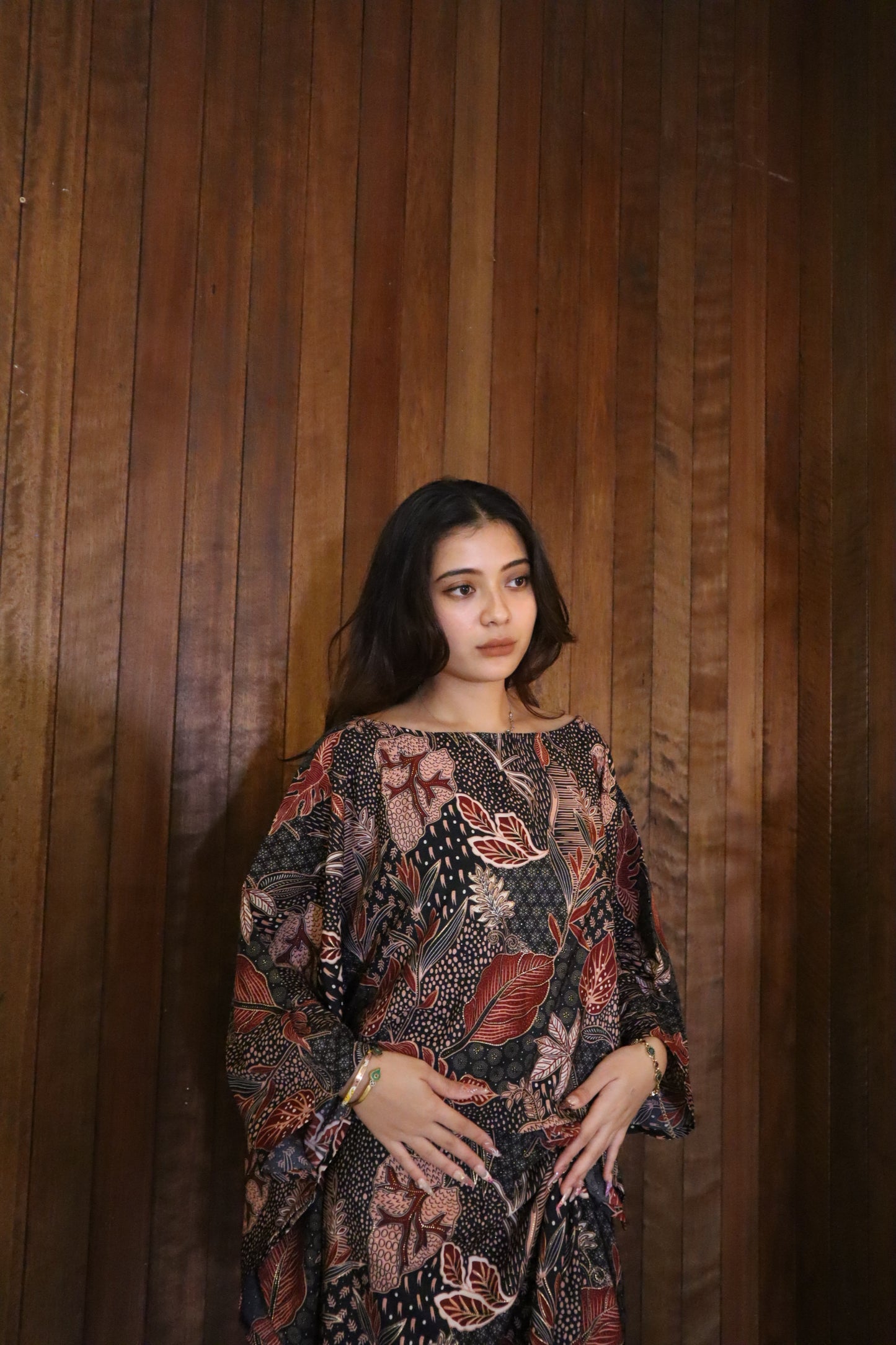 Seroja Sarong in Red