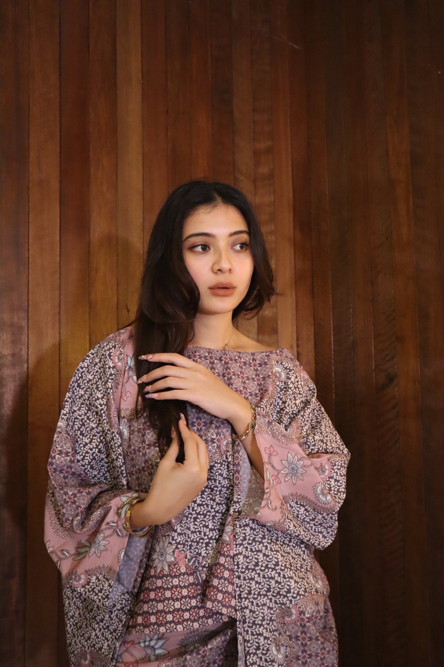 Seroja Sarong in Ballet Pink