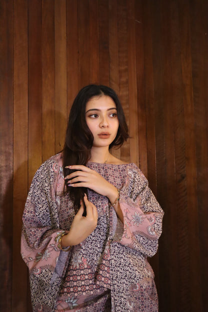 Seroja Sarong in Ballet Pink