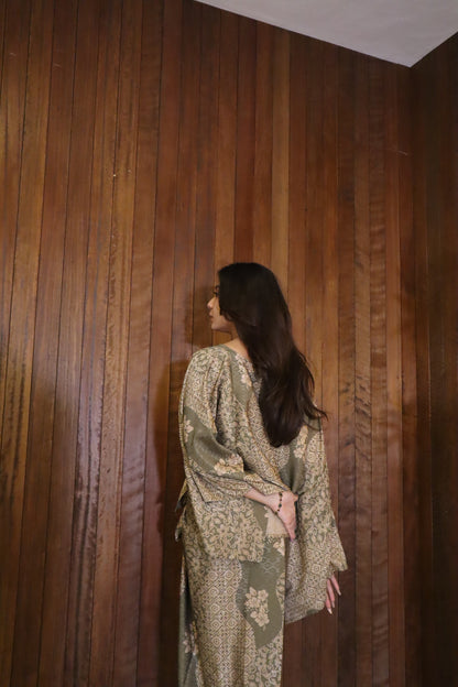 Seroja Sarong in Sage Green