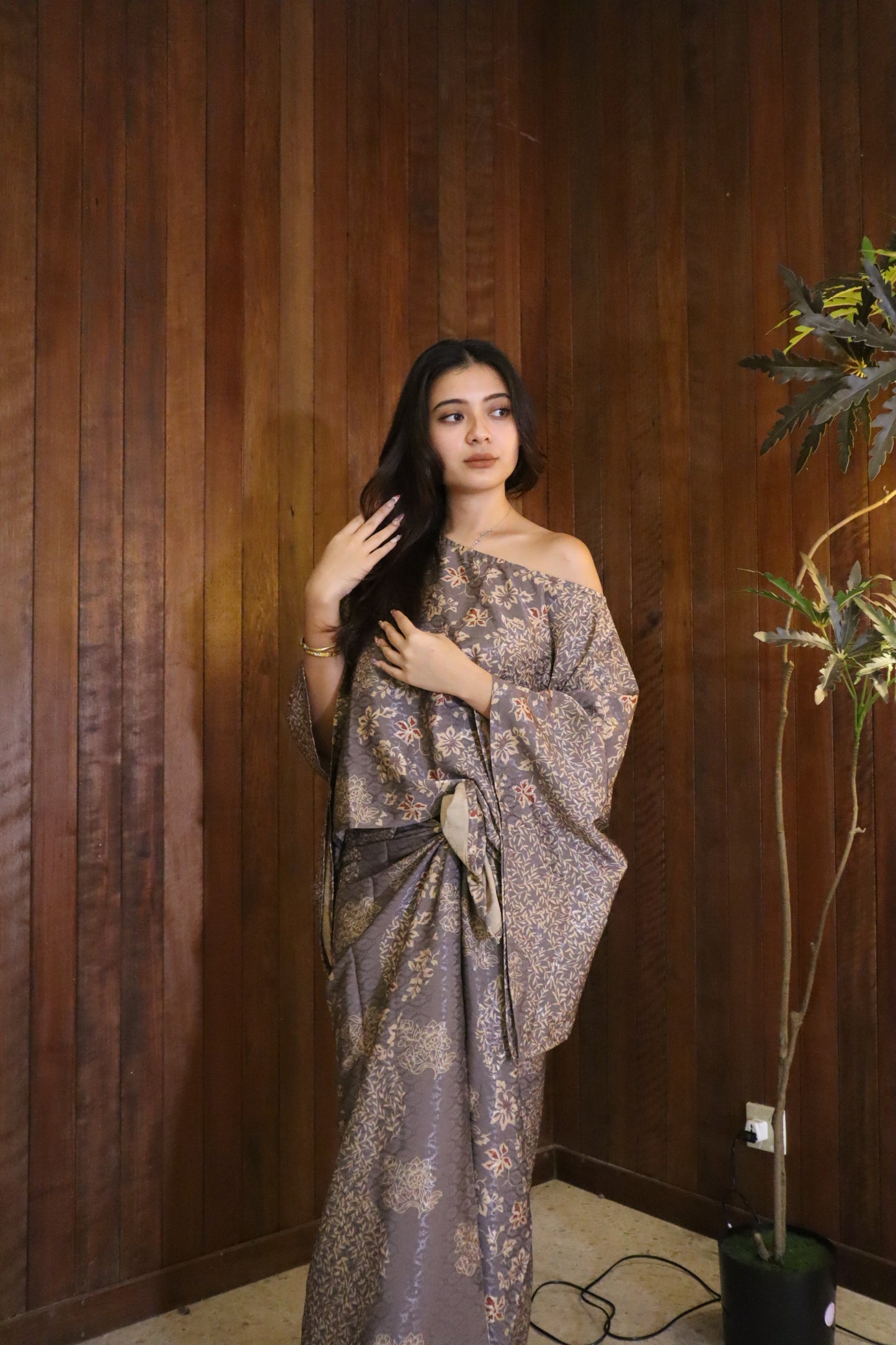 Seroja Sarong in Lilac