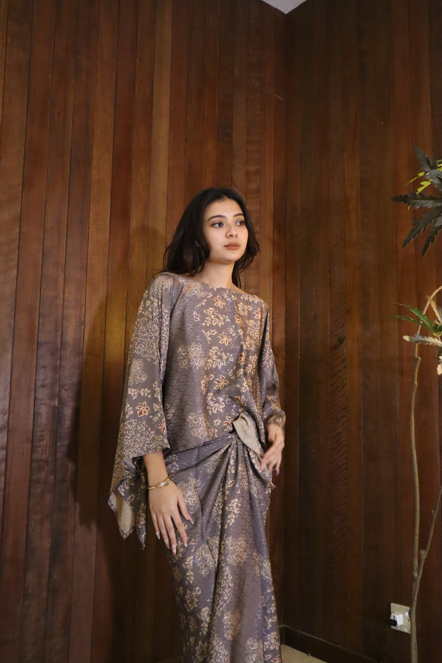 Seroja Sarong in Lilac