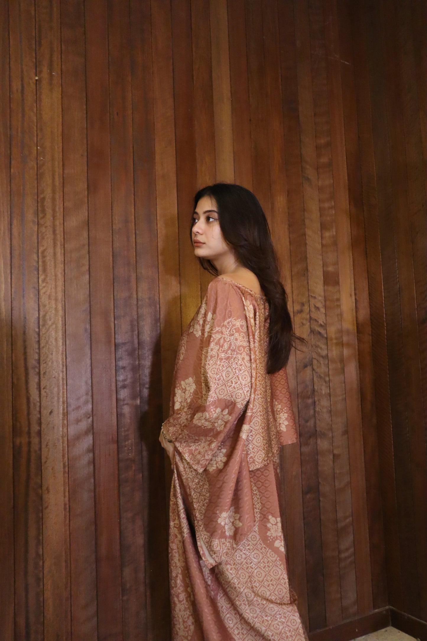 Seroja Sarong in Blush Pink