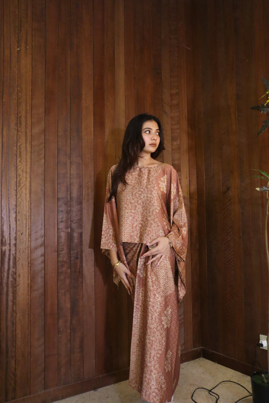 Seroja Sarong in Blush Pink