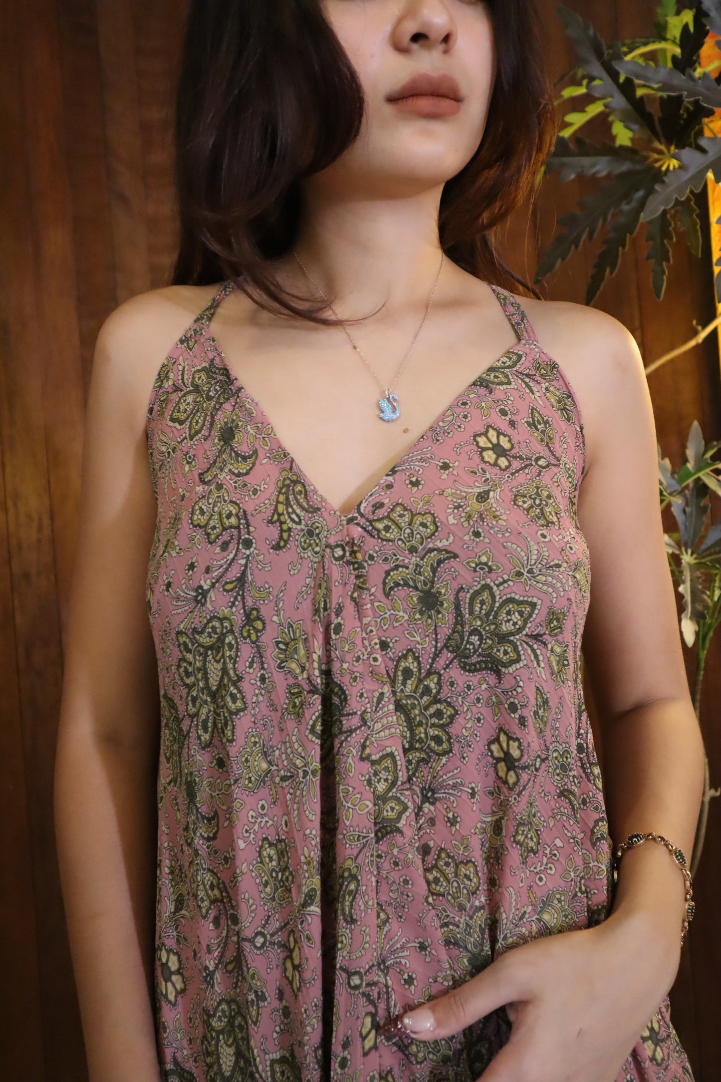 Dahlia Dress in Pink