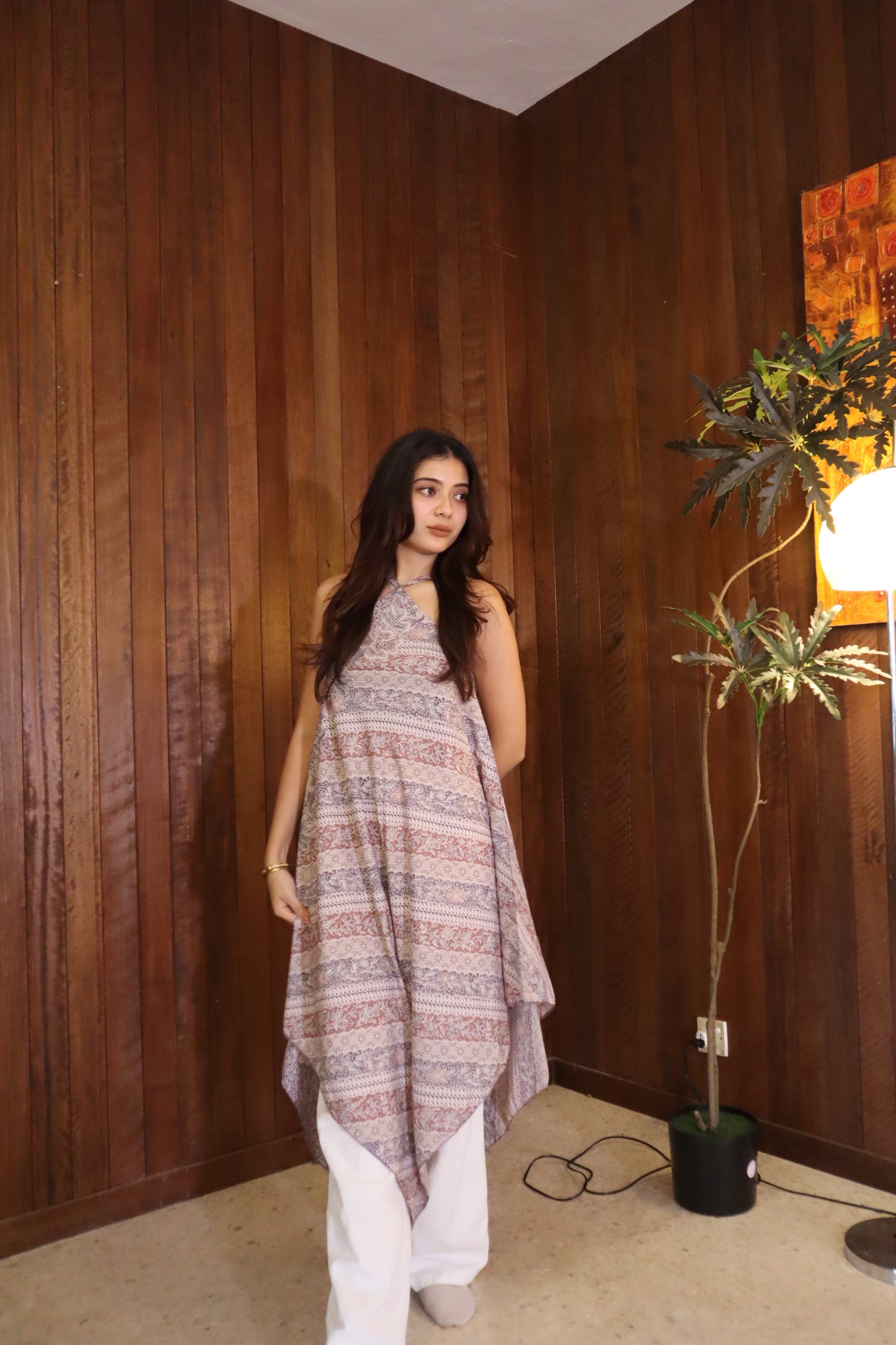 Dahlia Dress in Purple