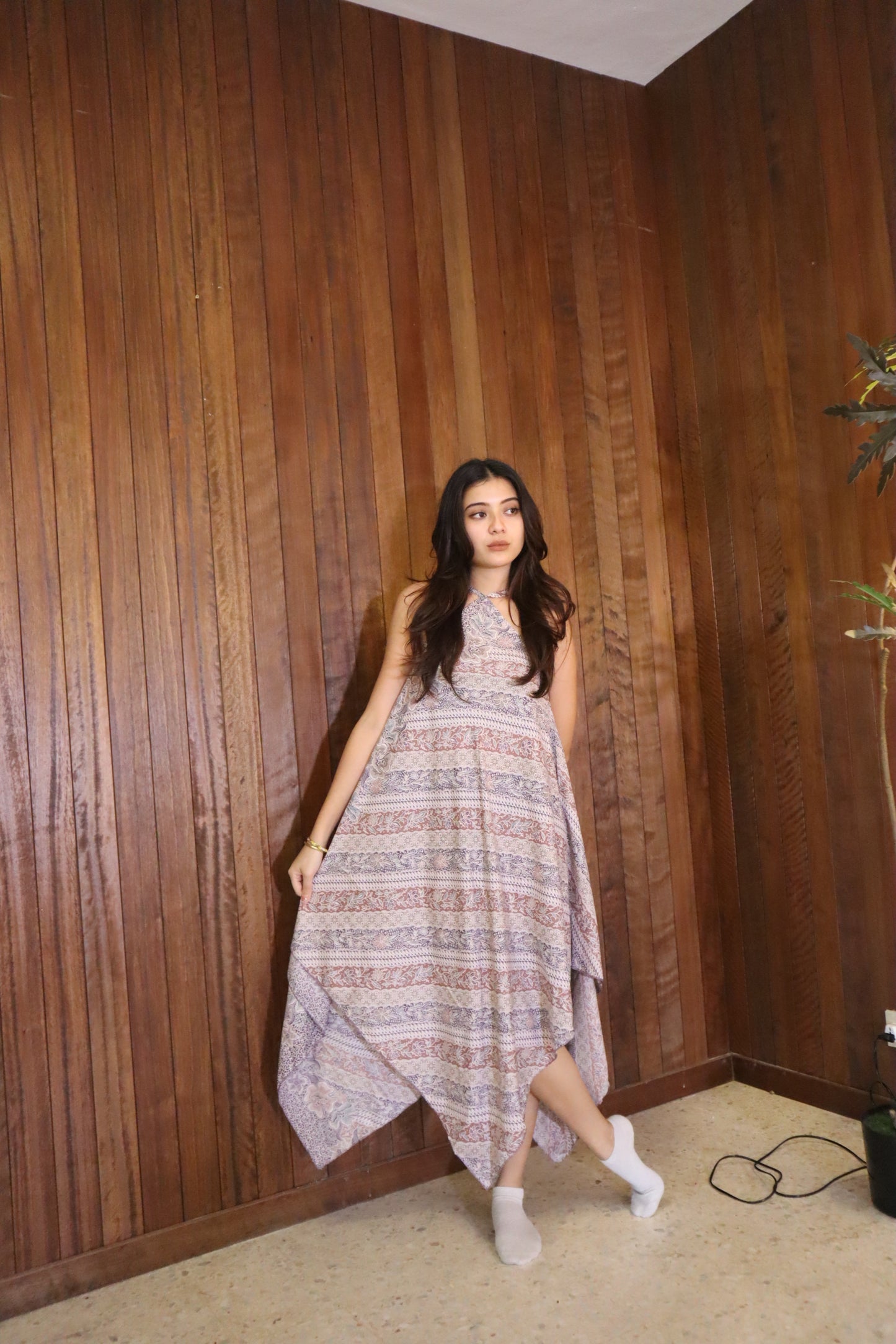 Dahlia Dress in Purple