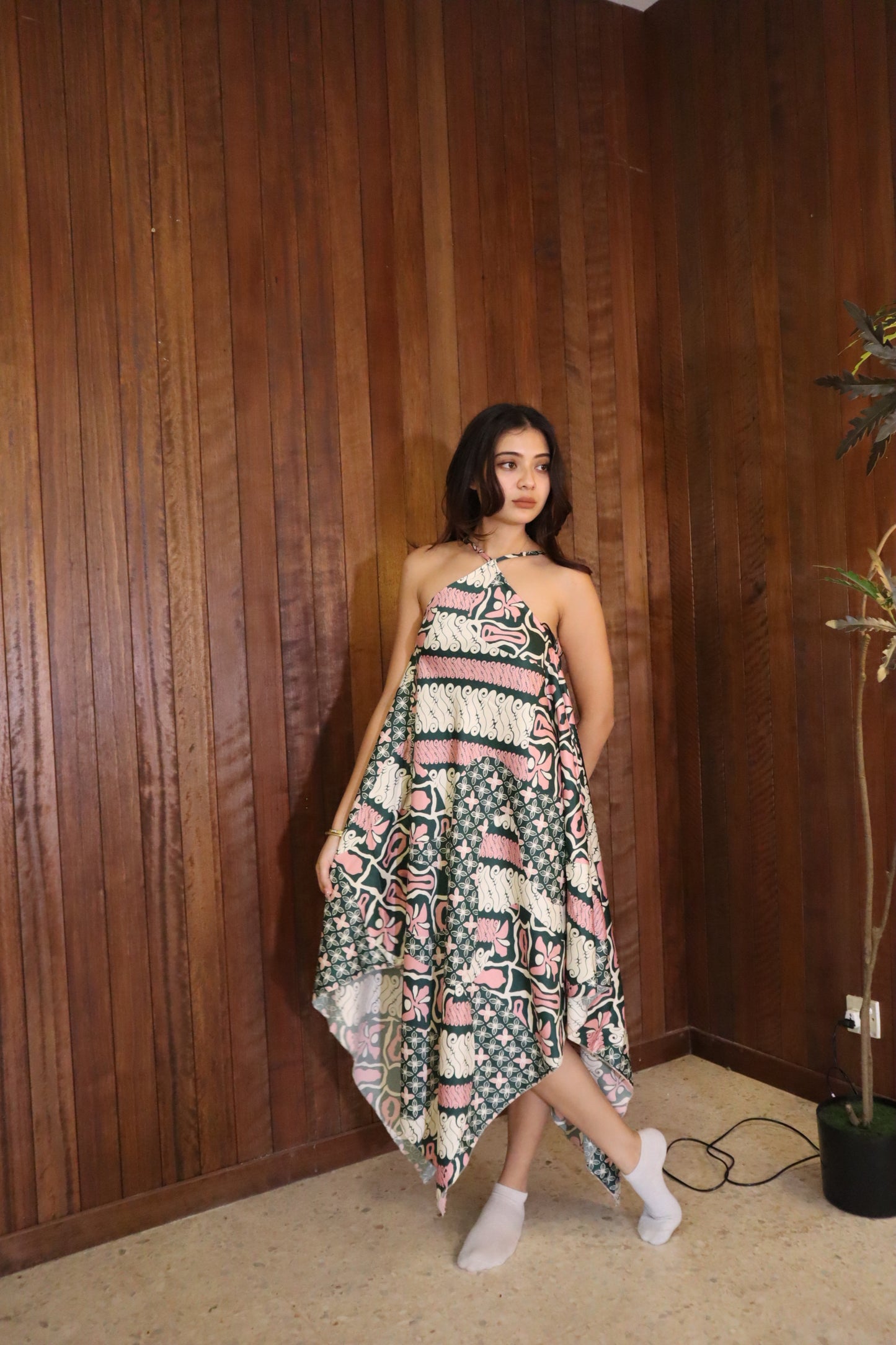 Dahlia Dress in White