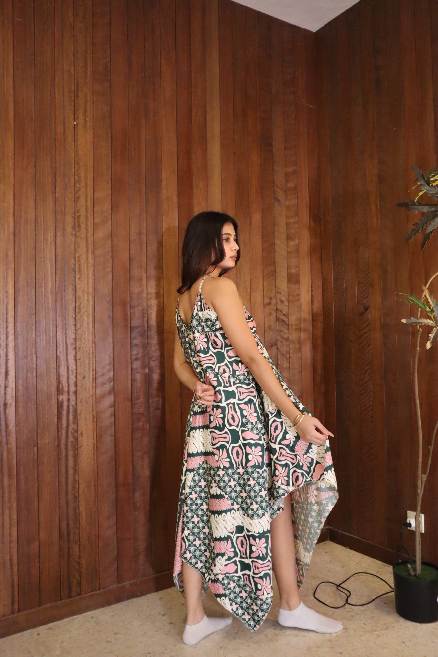 Dahlia Dress in White