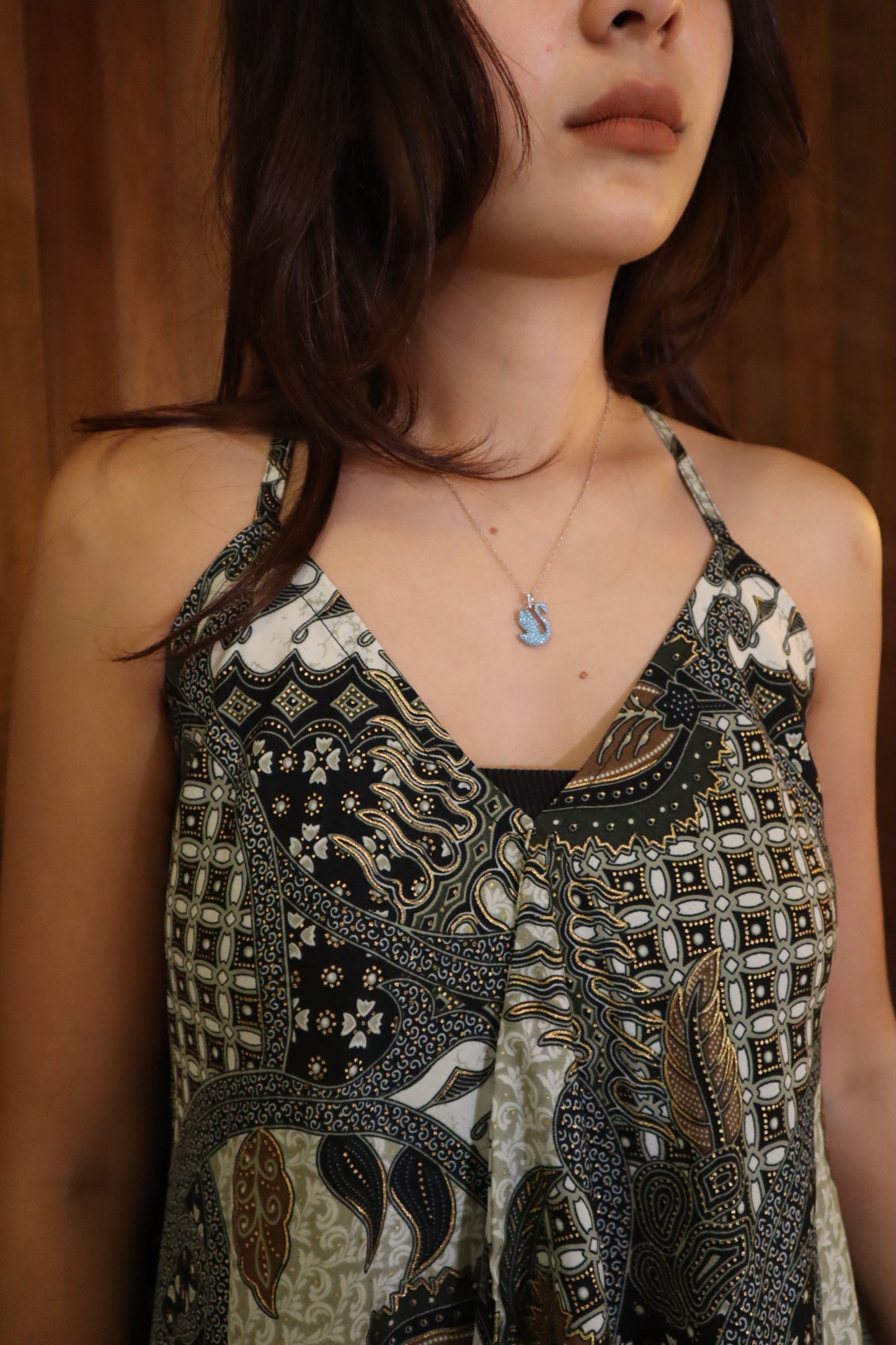 Dahlia Dress in Light Green